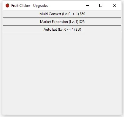 Скриншот 3 к игре Fruit Clicker