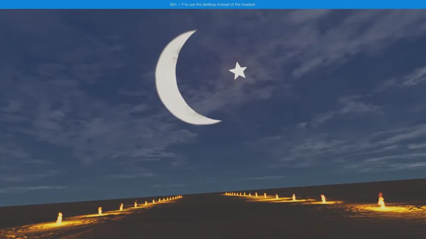 Скриншот 1 к игре HOLY QURAN VR EXPERİENCE