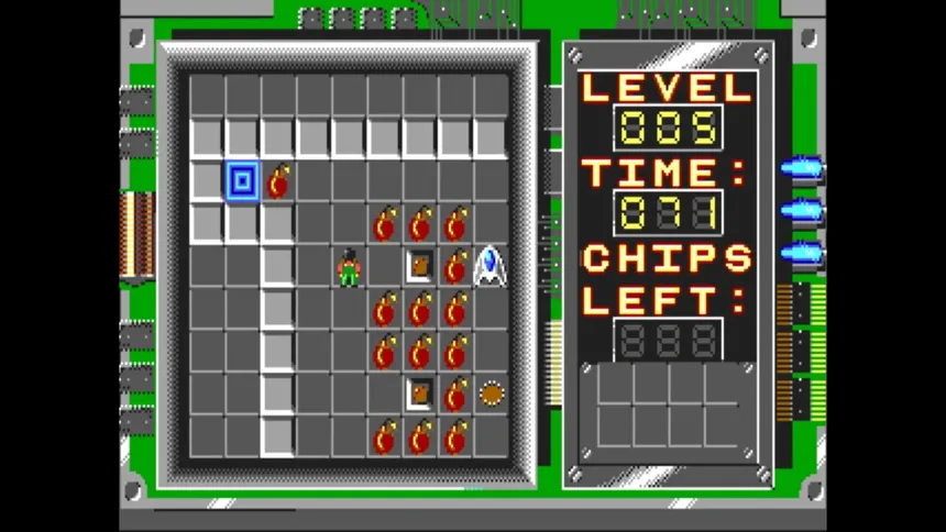 Скриншот 1 к игре Chip's Challenge - The Original DOS Classic