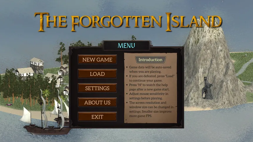 Скриншот 1 к игре The Forgotten Island - v1.0