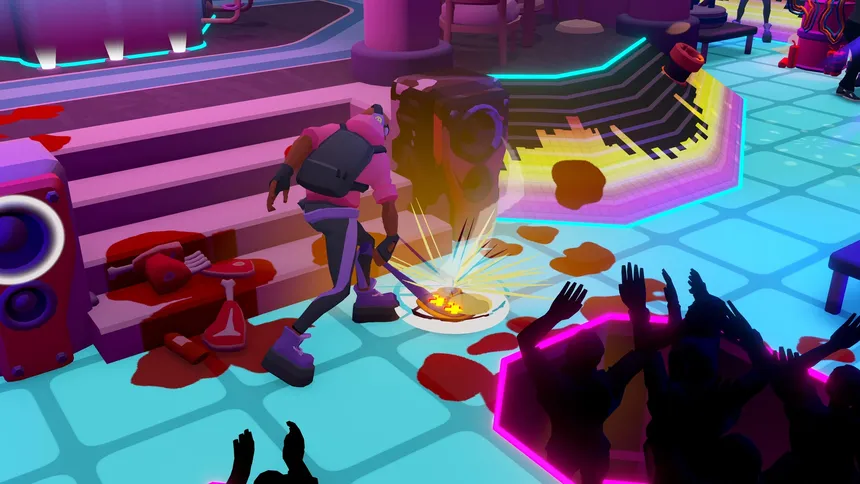 Скриншот 1 к игре JUSTICE SUCKS: Tactical Vacuum Action