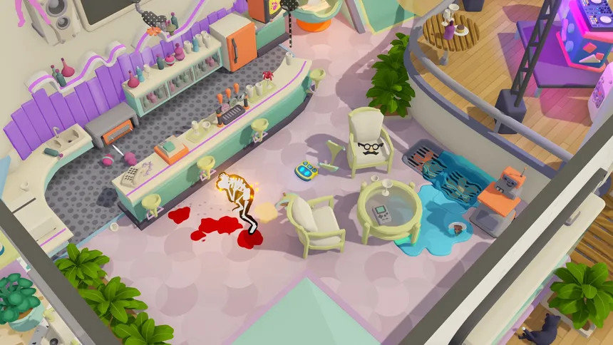 Скриншот 4 к игре JUSTICE SUCKS: Tactical Vacuum Action