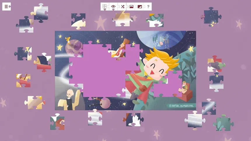 Скриншот 2 к игре My Little Prince - a jigsaw puzzle tale
