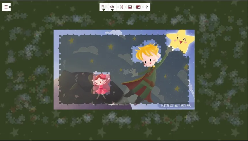 Скриншот 6 к игре My Little Prince - a jigsaw puzzle tale