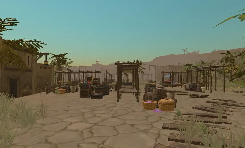Скриншот 1 к игре VR historical journey to the age of Crusaders: Medieval Jerusalem, Saracen Cities, Arabic Culture, East Land