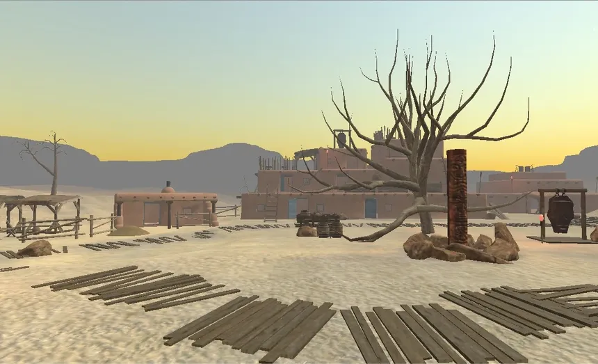 Скриншот 3 к игре Once upon a time in the Gold Rush VR: shoot and ride