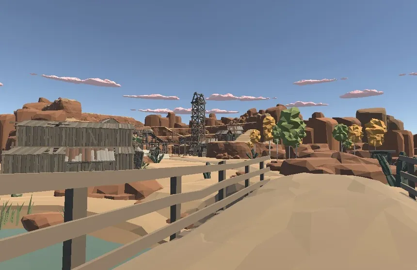 Скриншот 5 к игре Once upon a time in the Gold Rush VR: shoot and ride