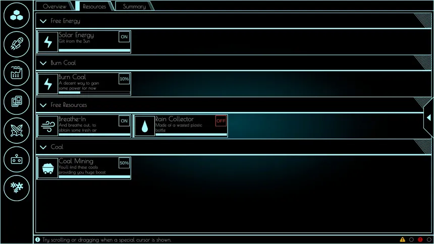 Скриншот 2 к игре Space Travel Idle