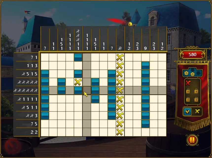 Скриншот 3 к игре Fill and Cross Royal Riddles