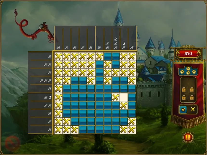 Скриншот 4 к игре Fill and Cross Royal Riddles