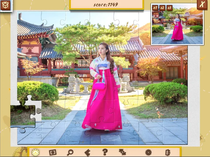 Скриншот 1 к игре 1001 Jigsaw World Tour Asia