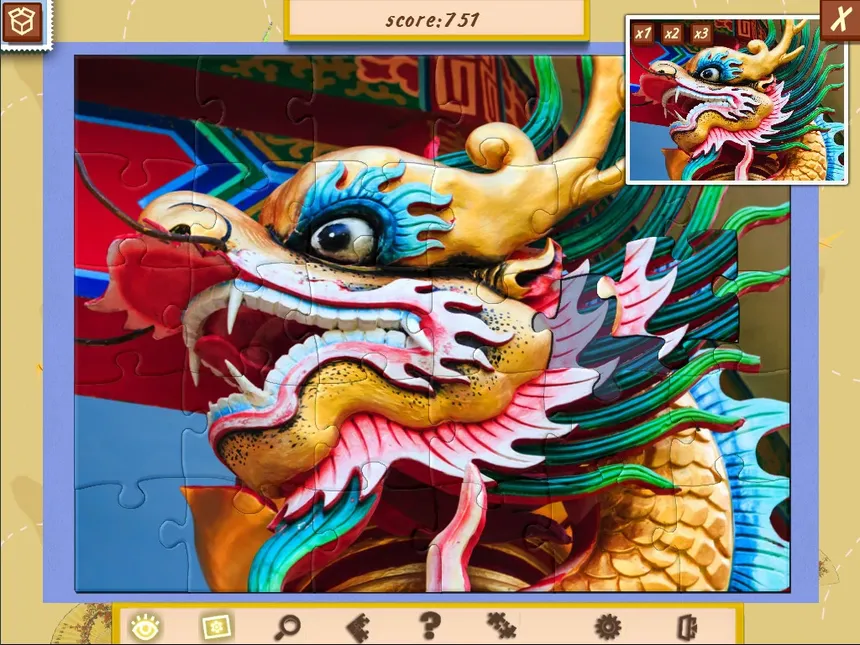Скриншот 5 к игре 1001 Jigsaw World Tour Asia