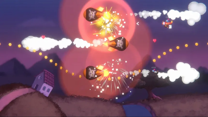 Скриншот 4 к игре The Prabbits: Happy Dogfights !