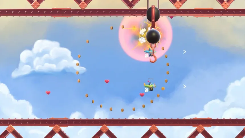 Скриншот 7 к игре The Prabbits: Happy Dogfights !