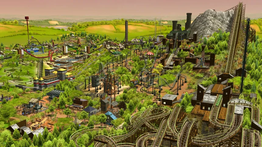 Скриншот 1 к игре RollerCoaster Tycoon 3: Complete Edition