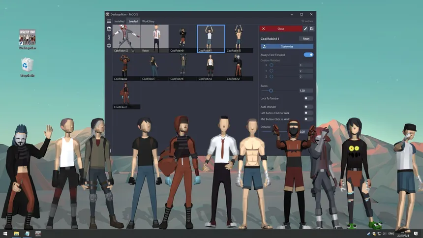 Скриншот 4 к игре Desktop Man