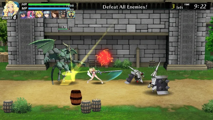 Скриншот 1 к игре Code of Princess EX