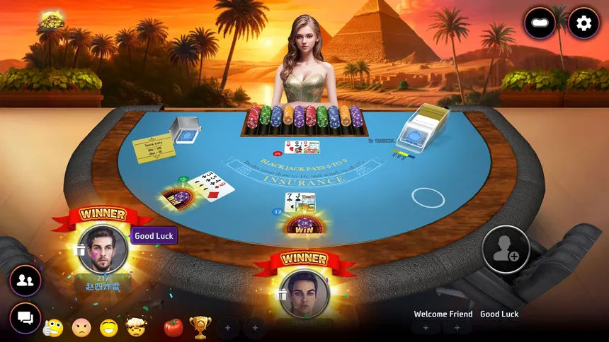 Скриншот 6 к игре Poker Master - Техасский Холдем Покер, Рулетка, Блэкджек, Баккара, Омаха, Игровой автомат, Тин Патти