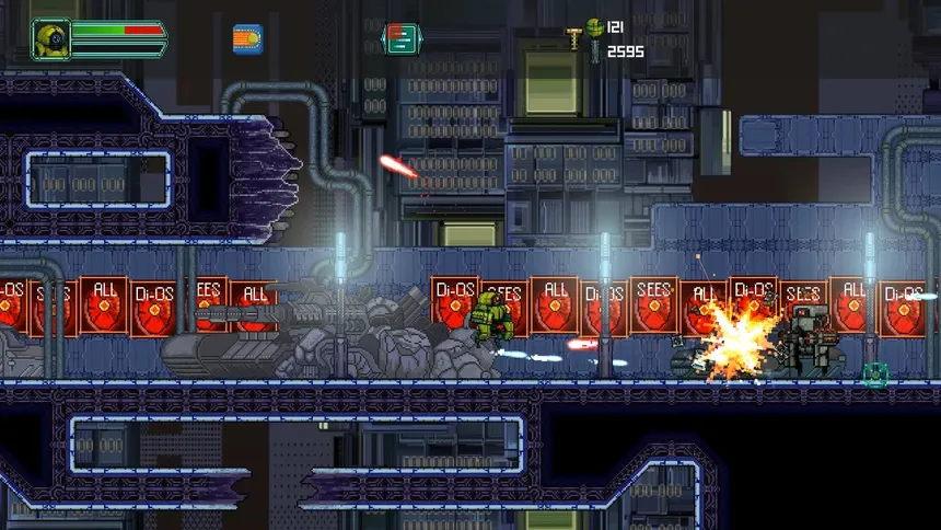 Скриншот 4 к игре O.R.B. Offensive Rolling Bot