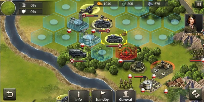 Скриншот 2 к игре World War 2: Strategy Simulator