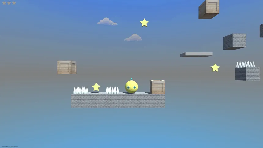 Скриншот 2 к игре JumpJumpBall