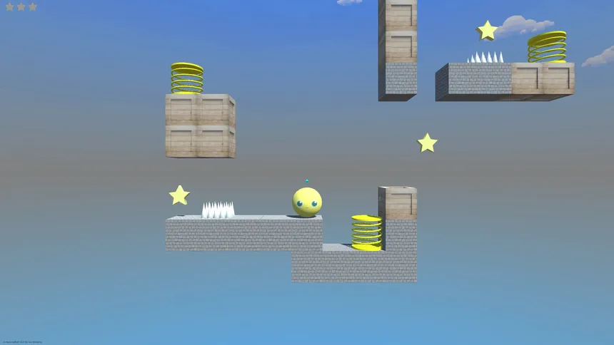 Скриншот 3 к игре JumpJumpBall