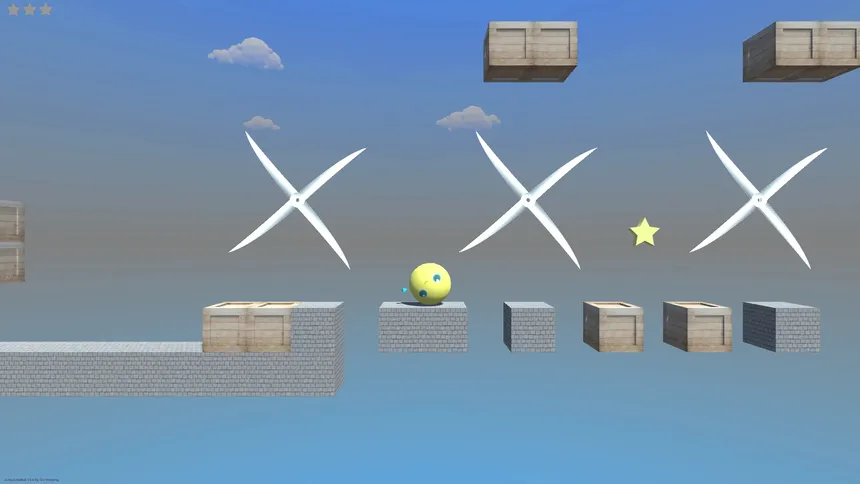 Скриншот 4 к игре JumpJumpBall