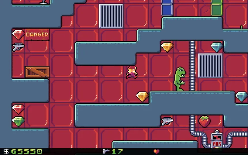 Скриншот 4 к игре Crystal Caves HD