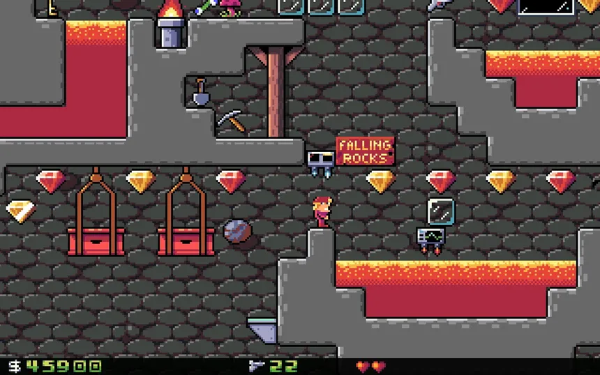 Скриншот 5 к игре Crystal Caves HD