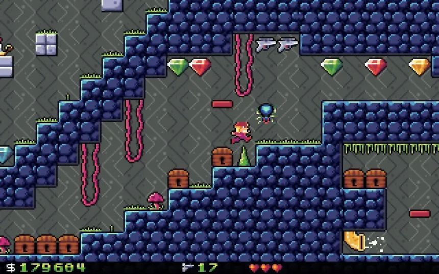 Скриншот 6 к игре Crystal Caves HD