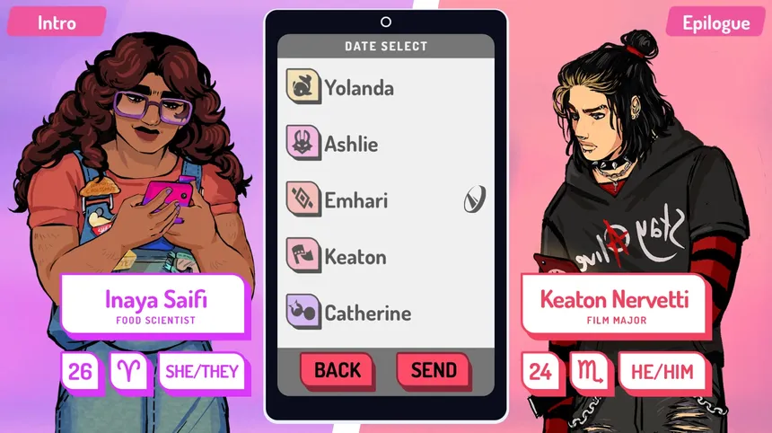 Скриншот 3 к игре ValiDate: Struggling Singles in your Area