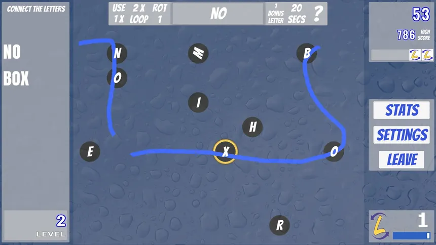 Скриншот 4 к игре Letter Loops Pro