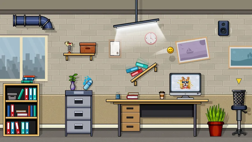 Скриншот 1 к игре Ball at Work: The Ultimate Speedrun Platformer!