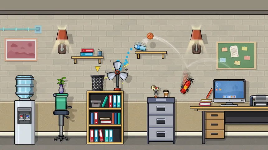 Скриншот 2 к игре Ball at Work: The Ultimate Speedrun Platformer!