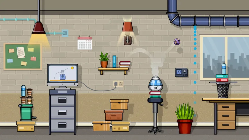Скриншот 3 к игре Ball at Work: The Ultimate Speedrun Platformer!