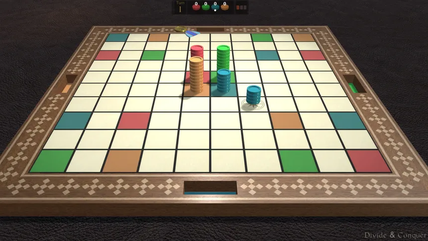 Скриншот 1 к игре Divide and Conquer: The Board Game