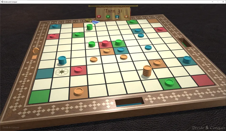 Скриншот 4 к игре Divide and Conquer: The Board Game