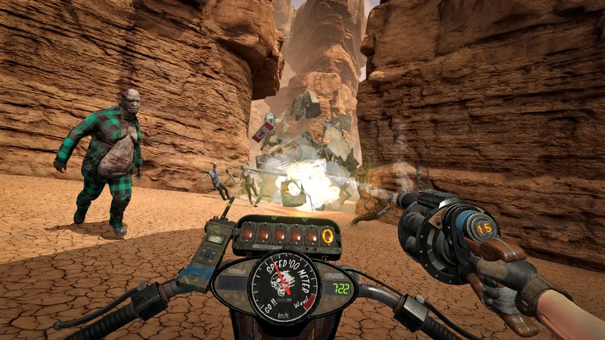 Скриншот 1 к игре Hell Road VR