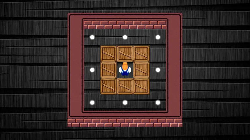 Скриншот 1 к игре Sokoban (Boxman) Classic