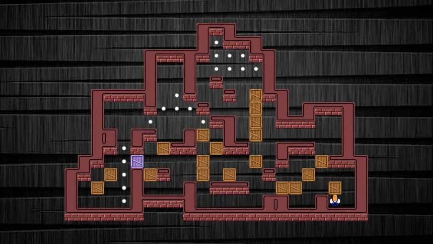 Скриншот 3 к игре Sokoban (Boxman) Classic