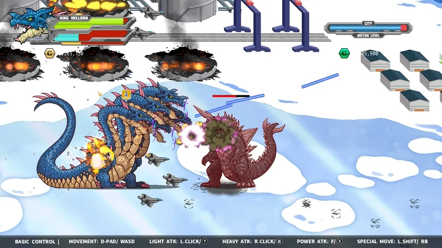 Скриншот 6 к игре Daikaiju Daikessen: Versus