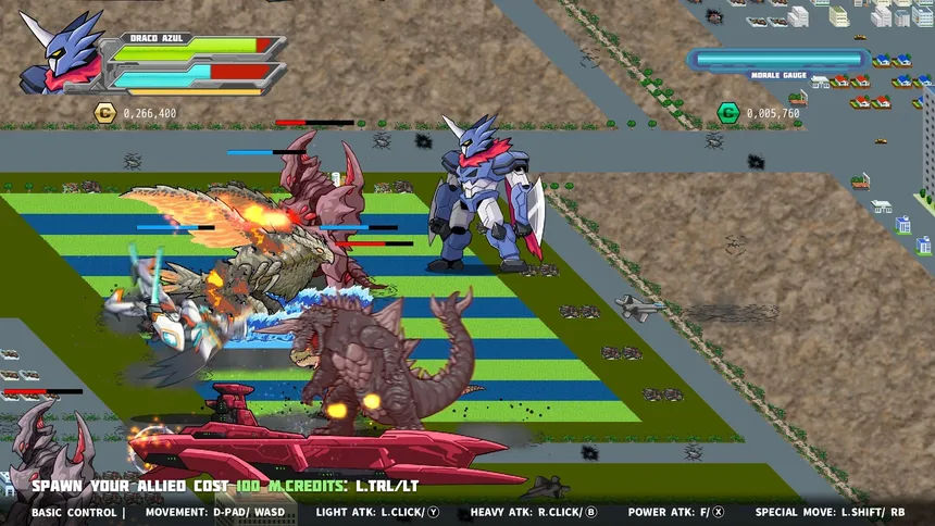 Скриншот 7 к игре Daikaiju Daikessen: Versus