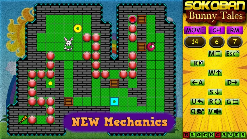 Скриншот 4 к игре Sokoban: Bunny Tales