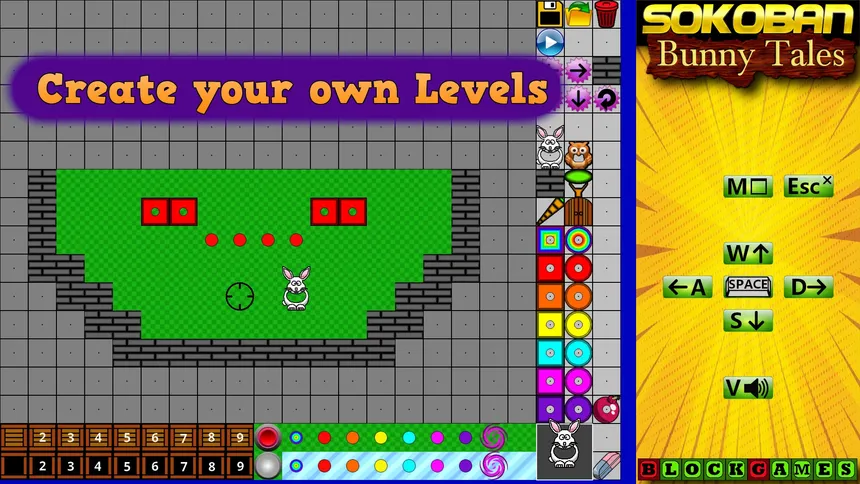 Скриншот 6 к игре Sokoban: Bunny Tales