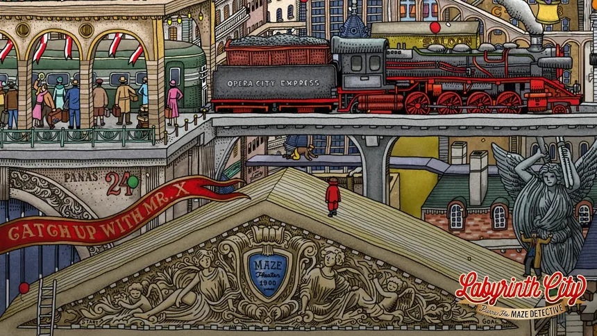 Скриншот 1 к игре Labyrinth City: Pierre the Maze Detective