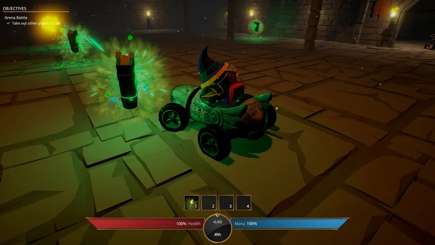 Скриншот 4 к игре Spell Karts