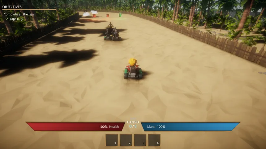 Скриншот 6 к игре Spell Karts