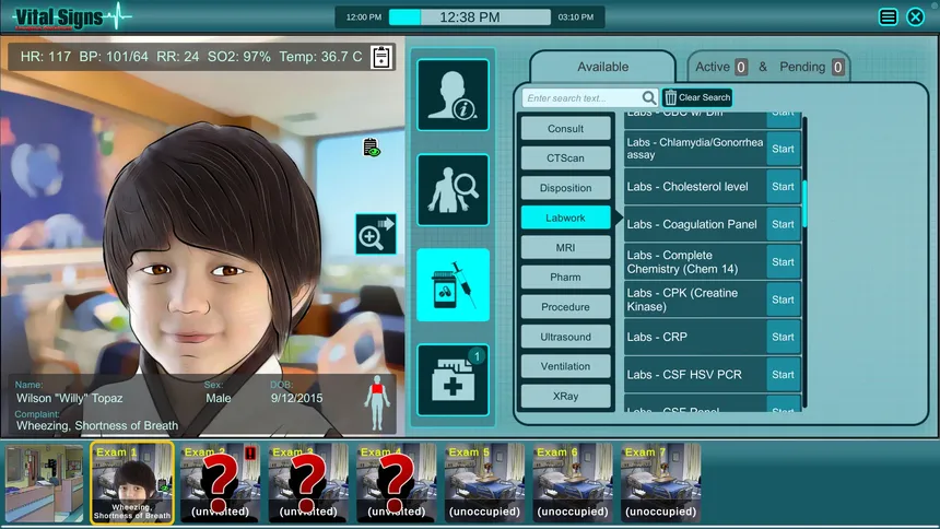 Скриншот 5 к игре Vital Signs: Emergency Department