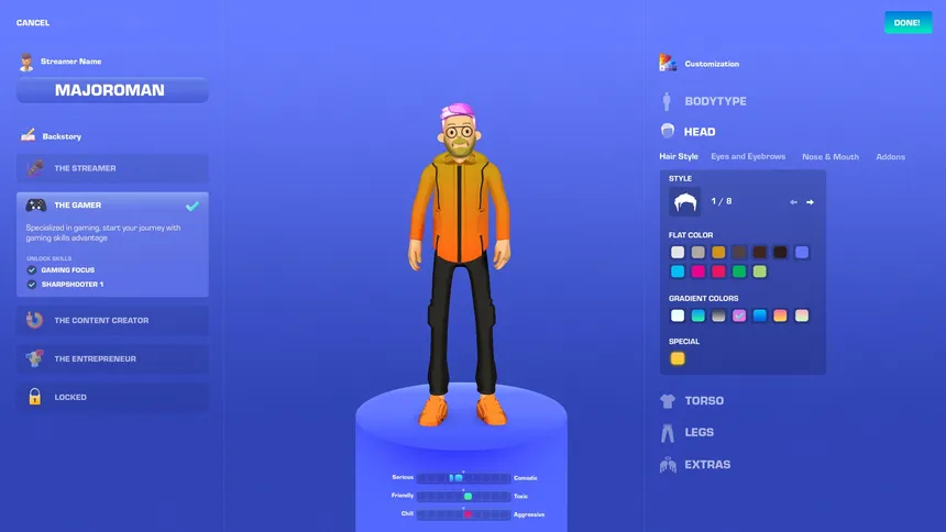 Скриншот 2 к игре StreamGods - Streamer Tycoon