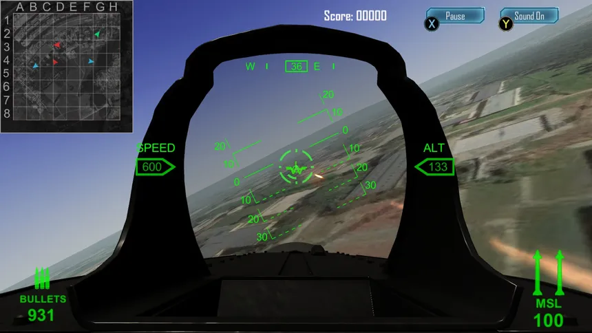 Скриншот 2 к игре Air Gun Fighter